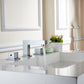 American Imaginations AI-26681 17" White Round Undermount Transitional Bathroom Undermount Sink Set
