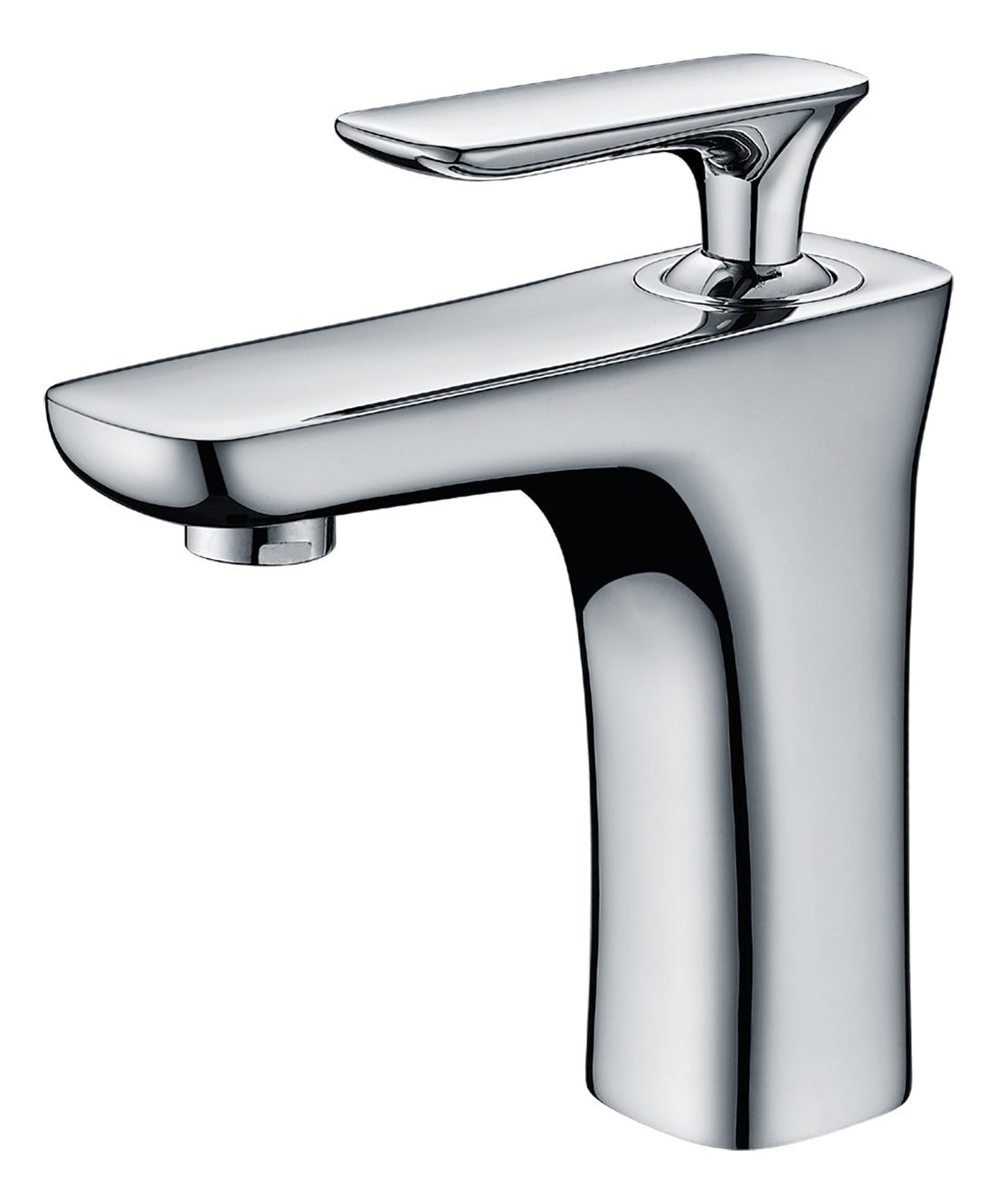 American Imaginations AI-26730 18" Biscuit Rectangular Undermount Transitional Bathroom Undermount Sink Set