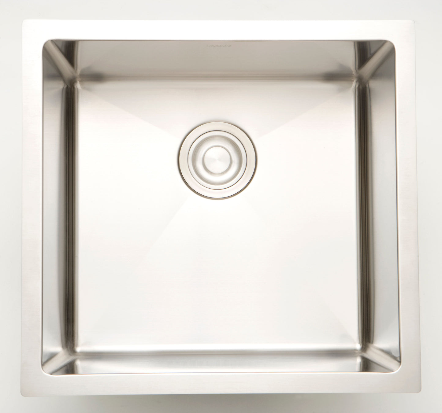American Imaginations AI-27413 18" Stainless Steel Square Stainless Steel Modern Kitchen Sink