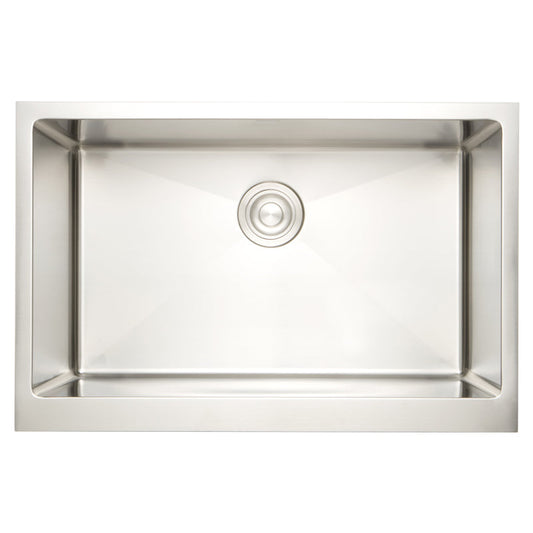 American Imaginations AI-27416 32" Stainless Steel Rectangle Stainless Steel Modern Kitchen Sink