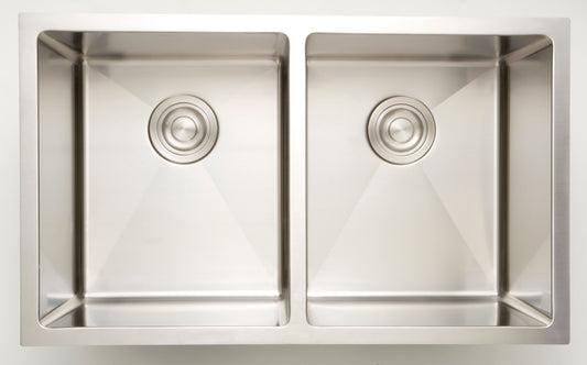 American Imaginations AI-27417 33" Stainless Steel Rectangle Stainless Steel Modern Kitchen Sink