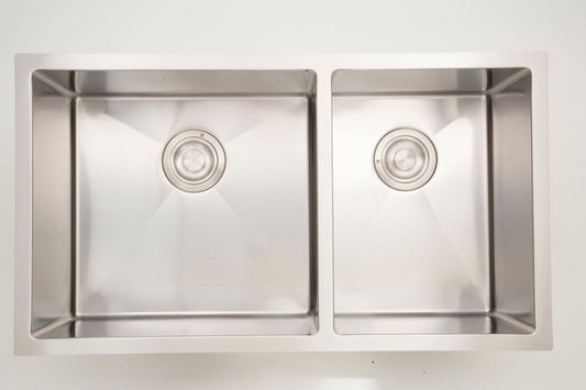American Imaginations AI-27418 33" Stainless Steel Rectangle Stainless Steel Modern Kitchen Sink
