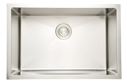 American Imaginations AI-27436 25" Stainless Steel Rectangle Stainless Steel Modern Kitchen Sink