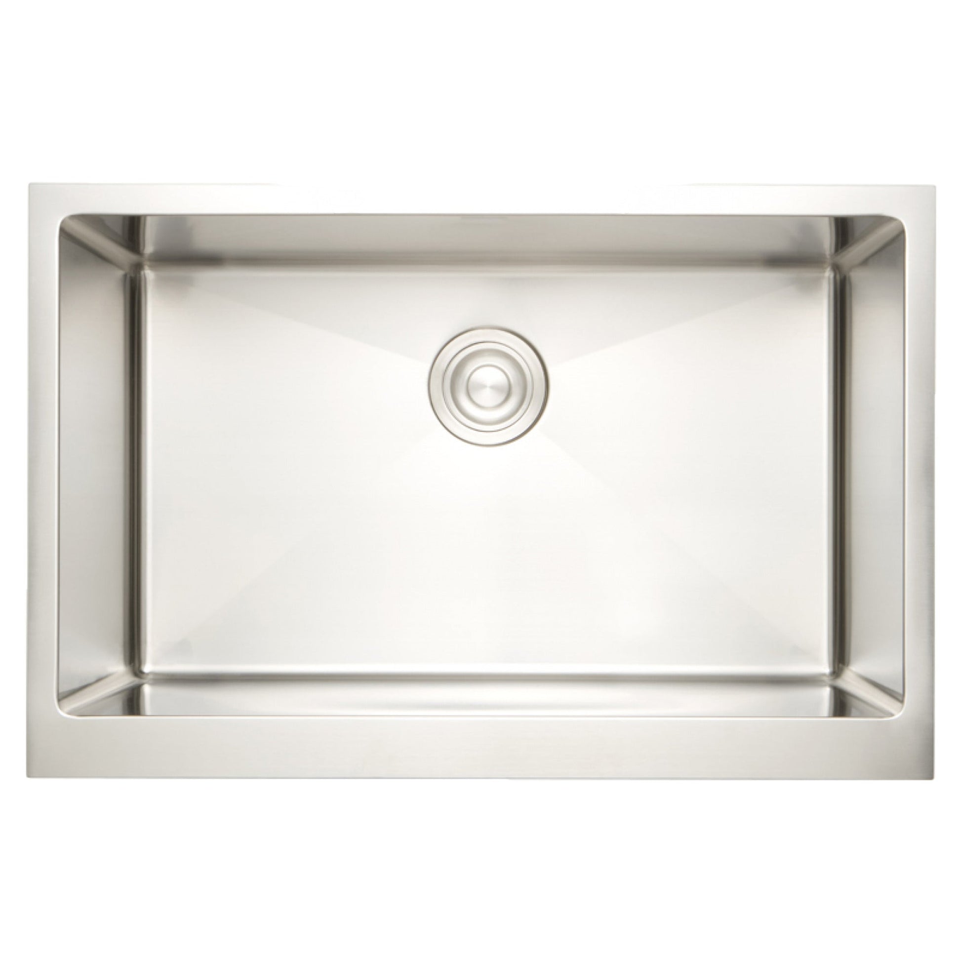 American Imaginations AI-27438 33" Stainless Steel Rectangle Stainless Steel Modern Kitchen Sink