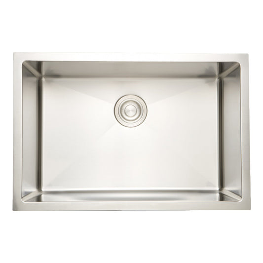 American Imaginations AI-27442 23" Stainless Steel Rectangle Stainless Steel Modern Kitchen Sink