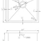 American Imaginations AI-27446 20" Stainless Steel Rectangle Stainless Steel Modern Kitchen Sink