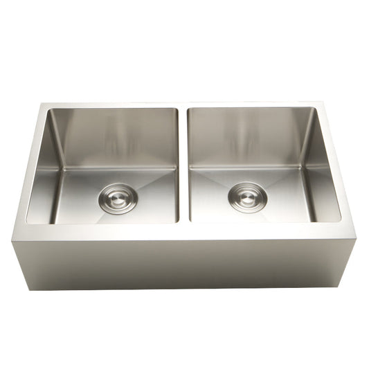 American Imaginations AI-27465 Rectangle Stainless Steel Stainless Steel Kitchen Sink with Stainless Steel Finish