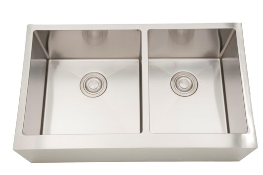 American Imaginations AI-27469 Rectangle Stainless Steel Stainless Steel Kitchen Sink with Stainless Steel Finish