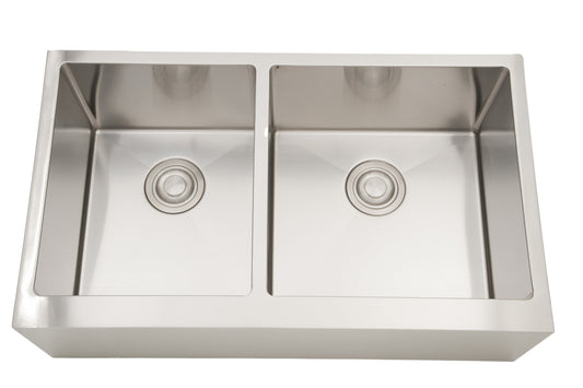 American Imaginations AI-27471 Rectangle Stainless Steel Stainless Steel Kitchen Sink with Stainless Steel Finish