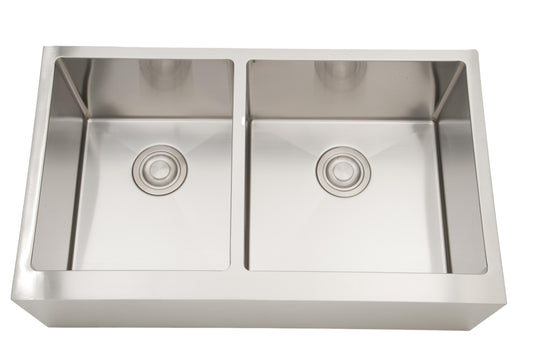 American Imaginations AI-27472 32" Stainless Steel Rectangle Stainless Steel Modern Kitchen Sink
