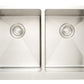 American Imaginations AI-27475 Rectangle Stainless Steel Stainless Steel Kitchen Sink with Stainless Steel Finish