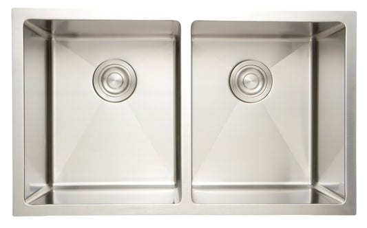 American Imaginations AI-27477 Rectangle Stainless Steel Stainless Steel Kitchen Sink with Stainless Steel Finish