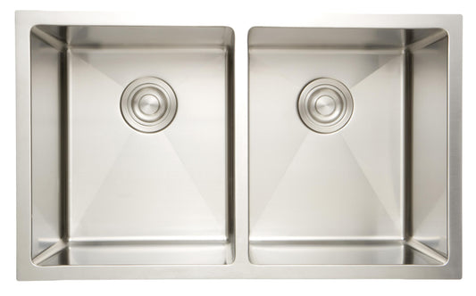 American Imaginations AI-27478 32" Stainless Steel Rectangle Stainless Steel Modern Kitchen Sink