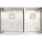 American Imaginations AI-27482 33" Stainless Steel Rectangle Stainless Steel Modern Kitchen Sink