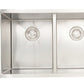 American Imaginations AI-27487 32" Stainless Steel Rectangle Stainless Steel Modern Kitchen Sink