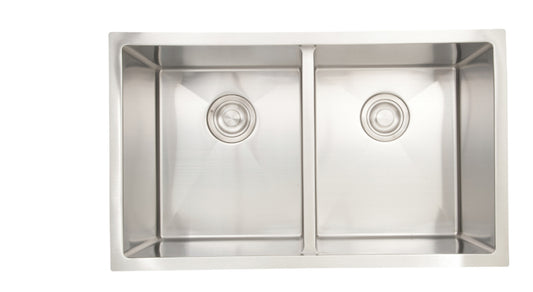 American Imaginations AI-27487 32" Stainless Steel Rectangle Stainless Steel Modern Kitchen Sink