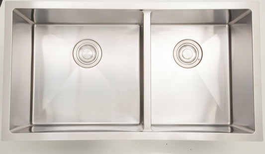 American Imaginations AI-27491 33" Stainless Steel Rectangle Stainless Steel Modern Kitchen Sink