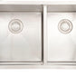 American Imaginations AI-27492 33" Stainless Steel Rectangle Stainless Steel Modern Kitchen Sink