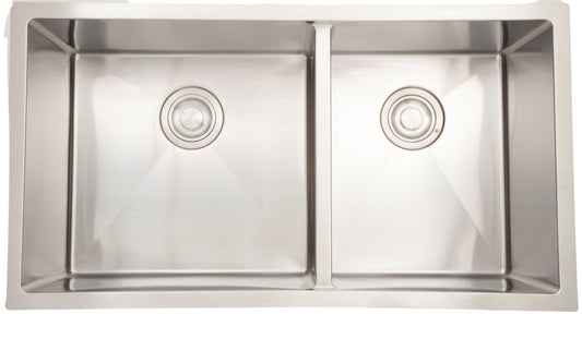 American Imaginations AI-27492 33" Stainless Steel Rectangle Stainless Steel Modern Kitchen Sink