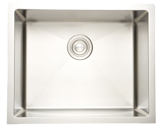 American Imaginations AI-27495 16" Stainless Steel Rectangle Stainless Steel Modern Kitchen Sink
