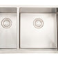 American Imaginations AI-27512 33" Stainless Steel Rectangle Stainless Steel Modern Kitchen Sink