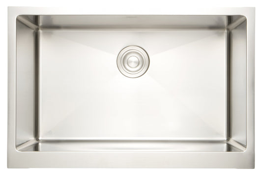 American Imaginations AI-27518 25" Stainless Steel Rectangle Stainless Steel Modern Kitchen Sink