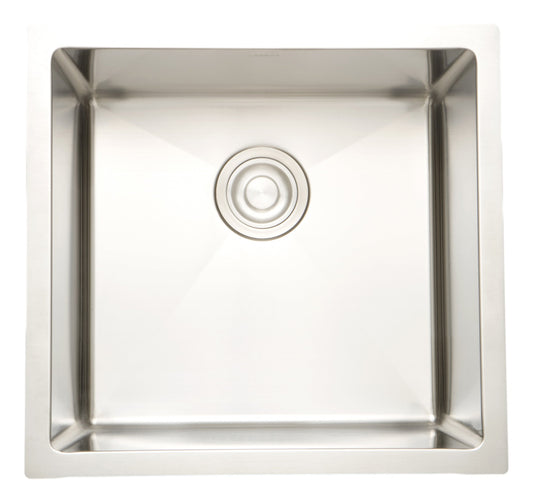 American Imaginations AI-27522 16" Stainless Steel Square Stainless Steel Modern Kitchen Sink