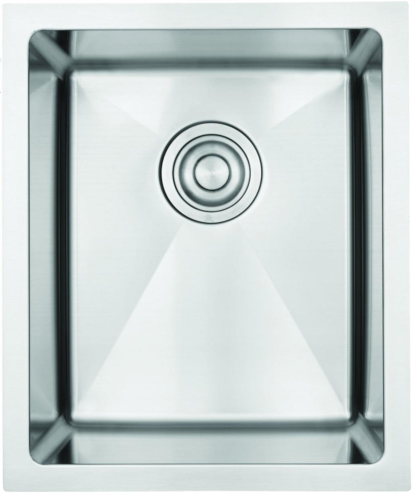 American Imaginations AI-27529 15" Stainless Steel Rectangle Stainless Steel Modern Kitchen Sink