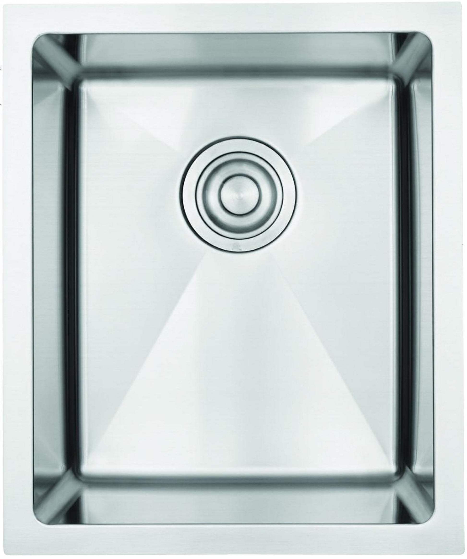 American Imaginations AI-27529 15" Stainless Steel Rectangle Stainless Steel Modern Kitchen Sink