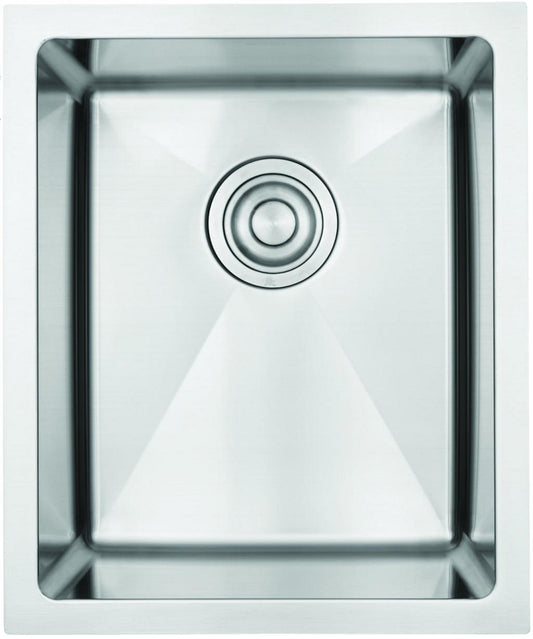 American Imaginations AI-27529 15" Stainless Steel Rectangle Stainless Steel Modern Kitchen Sink
