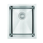 American Imaginations AI-27530 15" Stainless Steel Rectangle Stainless Steel Modern Kitchen Sink