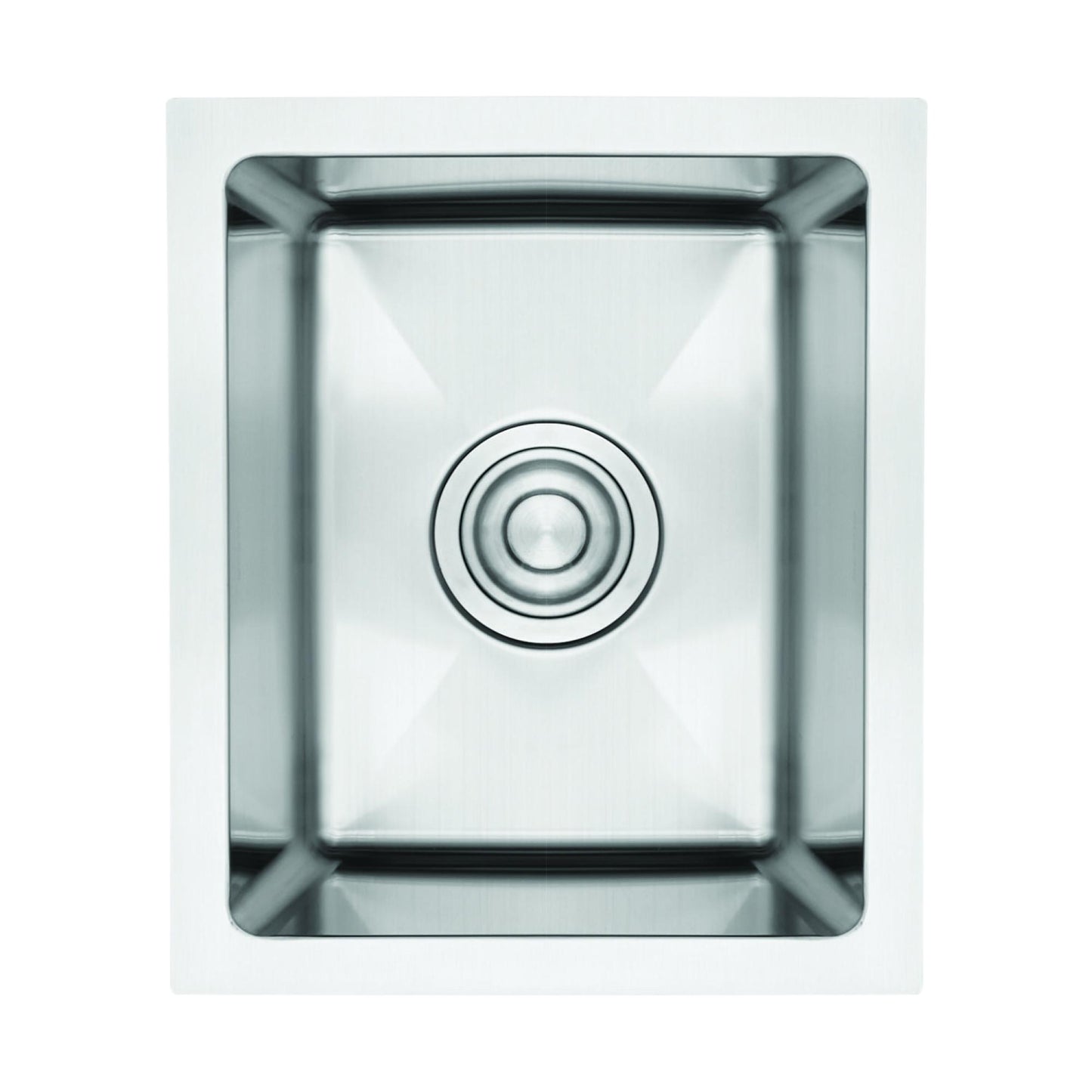 American Imaginations AI-27531 12" Stainless Steel Rectangle Stainless Steel Modern Kitchen Sink