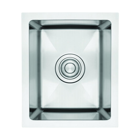 American Imaginations AI-27531 12" Stainless Steel Rectangle Stainless Steel Modern Kitchen Sink