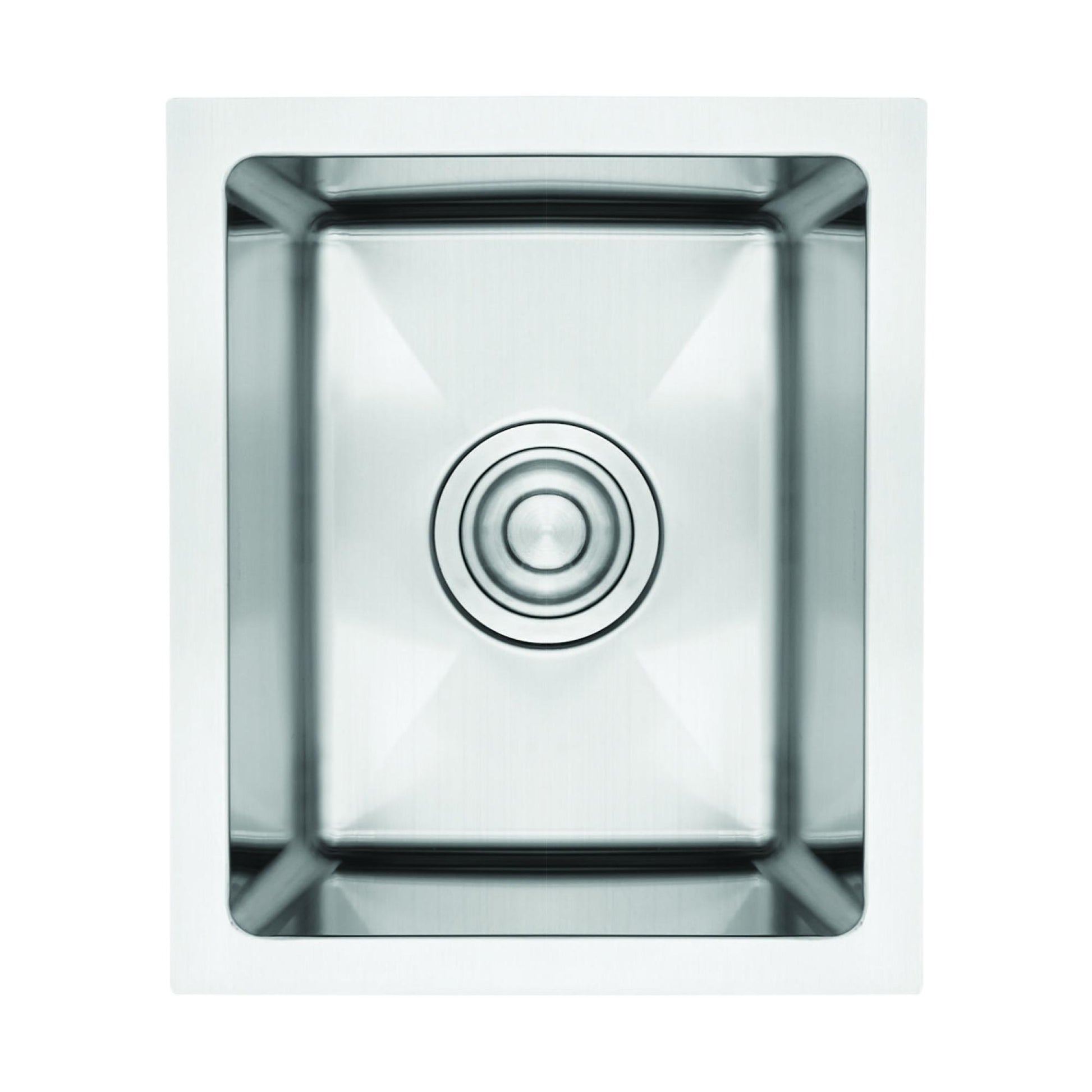 American Imaginations AI-27532 12" Stainless Steel Rectangle Stainless Steel Modern Kitchen Sink