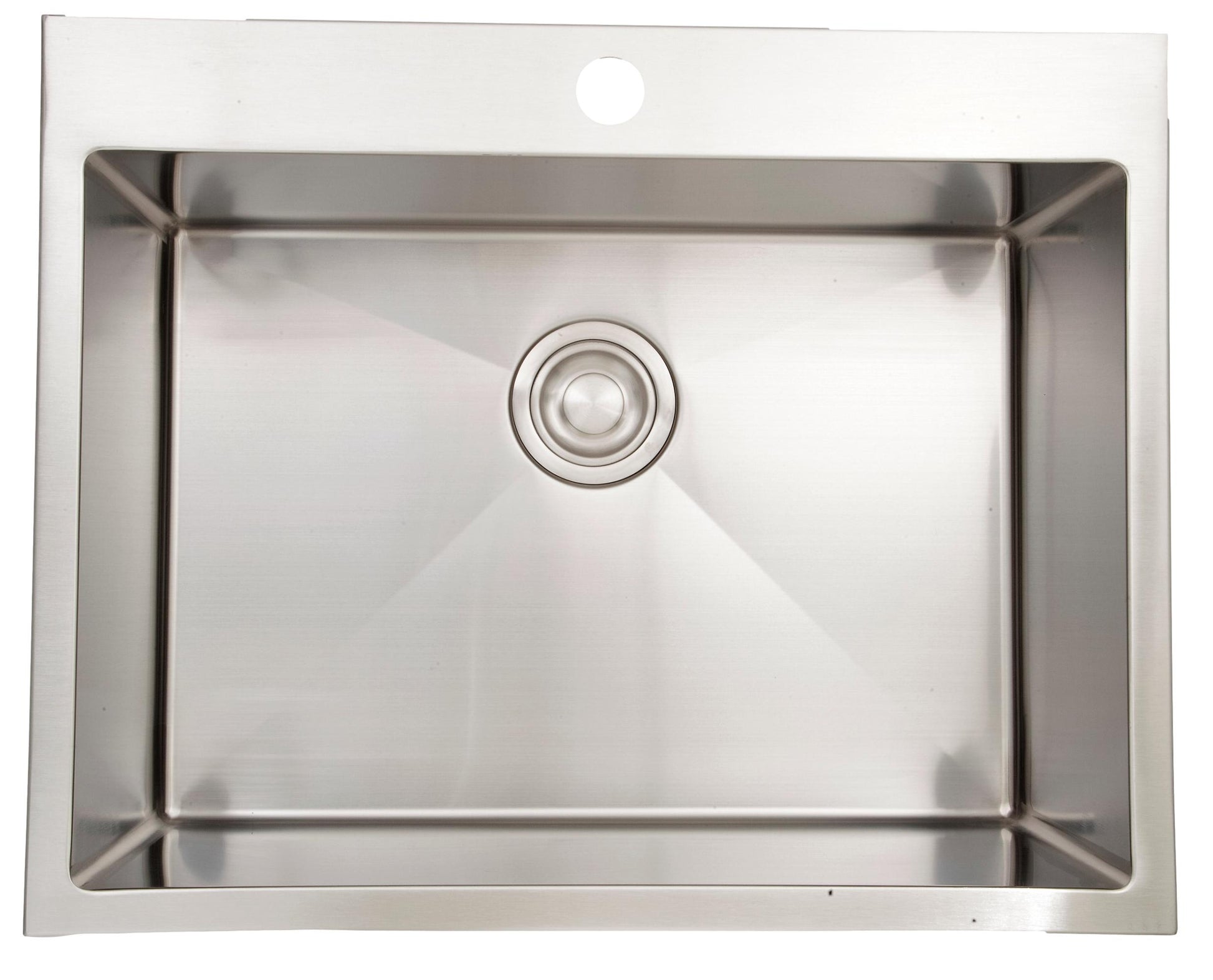 American Imaginations AI-27539 27" Stainless Steel Rectangle Stainless Steel Modern Kitchen Sink