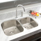 American Imaginations AI-27559 32" Stainless Steel Unique Stainless Steel Modern Kitchen Sink