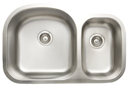 American Imaginations AI-27561 32" Stainless Steel Unique Stainless Steel Modern Kitchen Sink