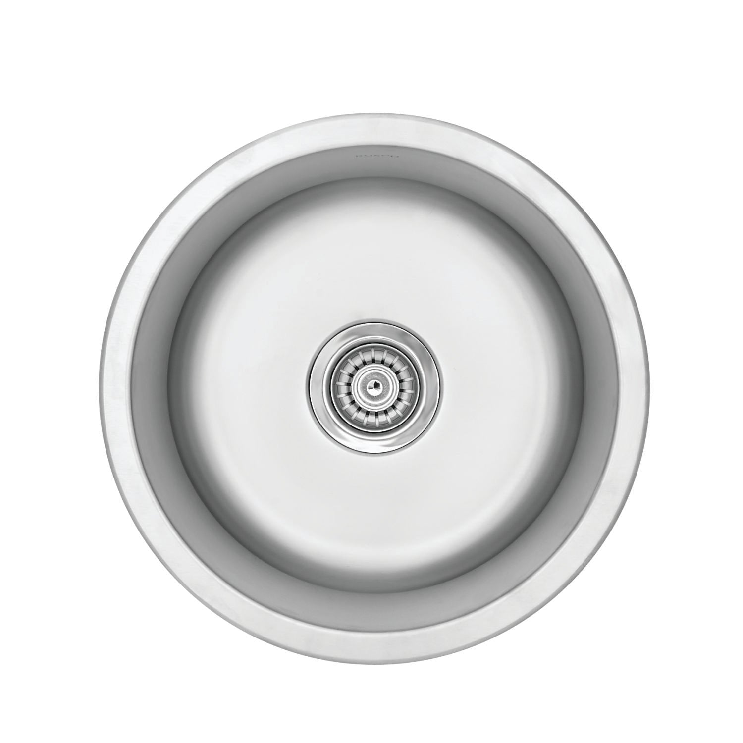 American Imaginations AI-27564 17" Stainless Steel Round Stainless Steel Modern Kitchen Sink