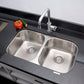 American Imaginations AI-27571 30" Stainless Steel Rectangle Stainless Steel Modern Kitchen Sink