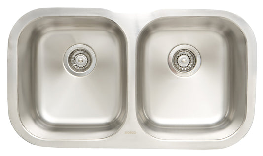 American Imaginations AI-27571 30" Stainless Steel Rectangle Stainless Steel Modern Kitchen Sink