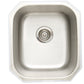 American Imaginations AI-27573 17" Stainless Steel Rectangle Stainless Steel Modern Kitchen Sink