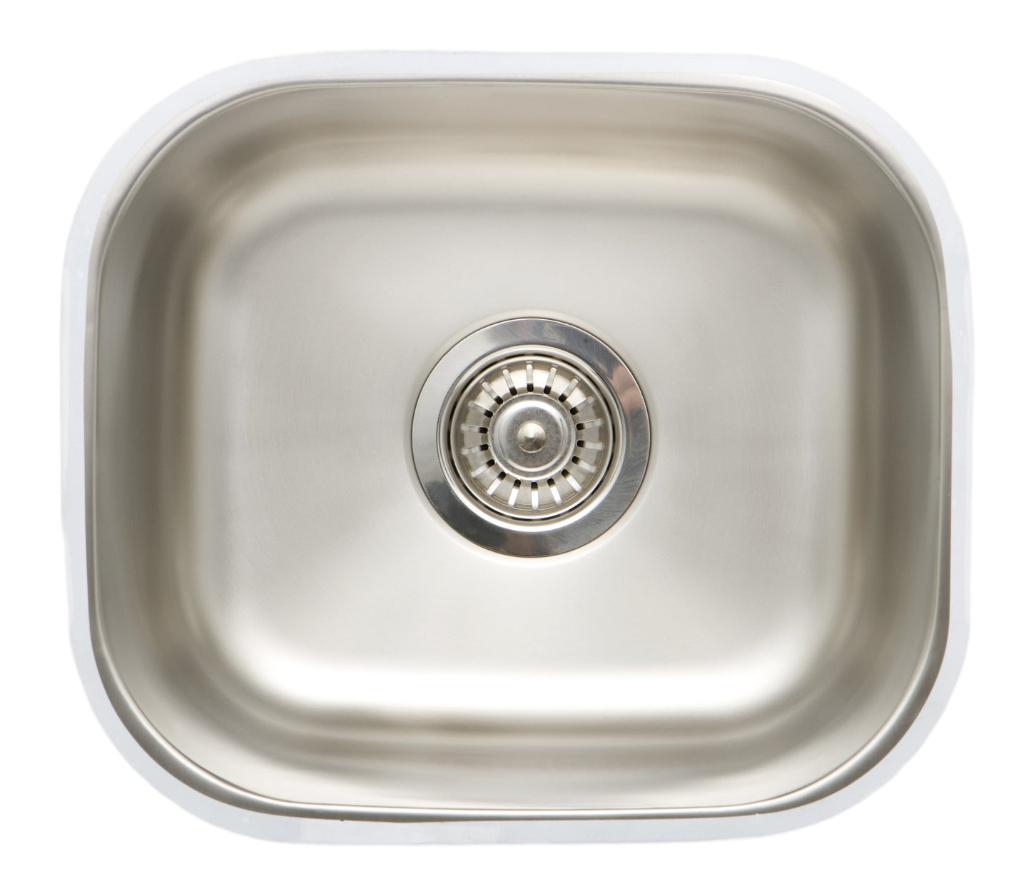 American Imaginations AI-27575 15" Stainless Steel Rectangle Stainless Steel Modern Kitchen Sink
