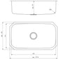American Imaginations AI-27578 32" Stainless Steel Rectangle Stainless Steel Modern Kitchen Sink