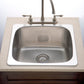 American Imaginations AI-27594 20" Stainless Steel Rectangle Stainless Steel Modern Kitchen Sink