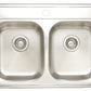 American Imaginations AI-27620 31" Stainless Steel Rectangle Stainless Steel Modern Kitchen Sink