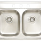 American Imaginations AI-27621 31" Stainless Steel Rectangle Stainless Steel Modern Kitchen Sink