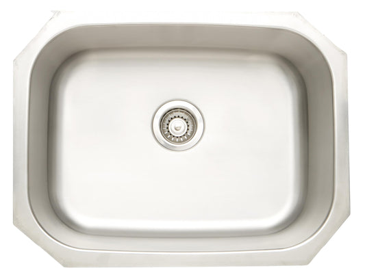 American Imaginations AI-27626 30" Stainless Steel Rectangle Stainless Steel Modern Kitchen Sink