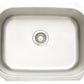 American Imaginations AI-27642 23" Stainless Steel Rectangle Stainless Steel Modern Kitchen Sink