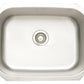 American Imaginations AI-27643 23" Stainless Steel Rectangle Stainless Steel Modern Kitchen Sink