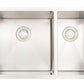 American Imaginations AI-27656 28" Stainless Steel Rectangle Stainless Steel Modern Kitchen Sink